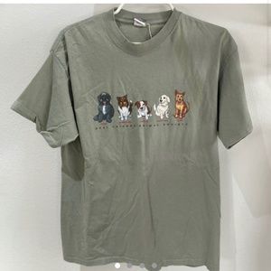 Best Friends Animal society sage green t-shirt